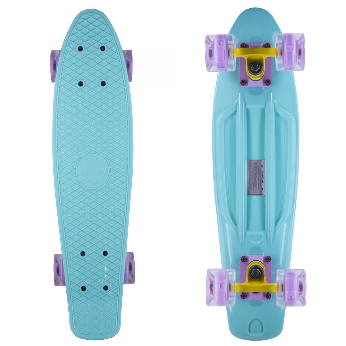 Скейтборд Candy 22'' Mint LED Wheels new (м'ятний)