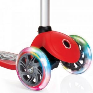 Самокат Globber My Free Fantasy Primo Lights Racing (красный)