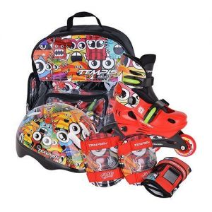 Детские ролики Tempish MONSTER BABY SKATE (черный)
