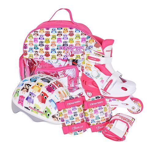 Детские ролики Tempish OWL BABY SKATE (розовый)