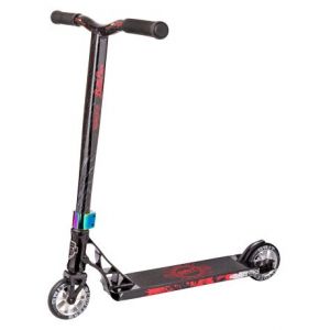 Трюковой самокат Grit Scooters Elite XM Black-Black Silver Laser