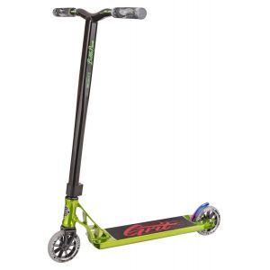 Трюковой самокат Grit Scooters Tremor Polished Green-Black