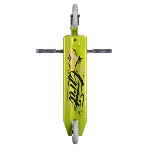 Трюковий самокат Grit Scooters Tremor Polished Green-Black