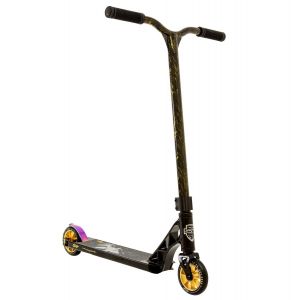Трюковой самокат Grit Scooters Fluxx Black/Laser Gold