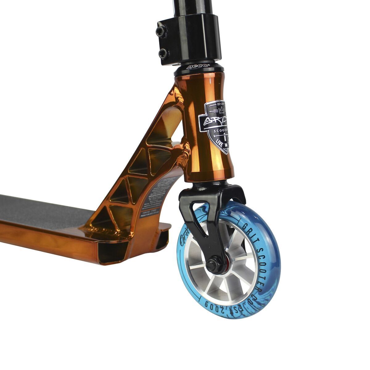 Трюковой самокат Grit Scooters Elite Rose Gold/Black