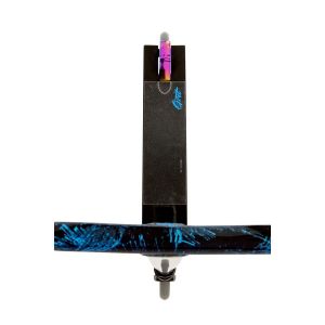 Трюковой самокат Grit Scooters Elite Satin Black Blue Laser
