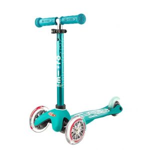 Самокат Mini Micro Deluxe Aqua (голубой)