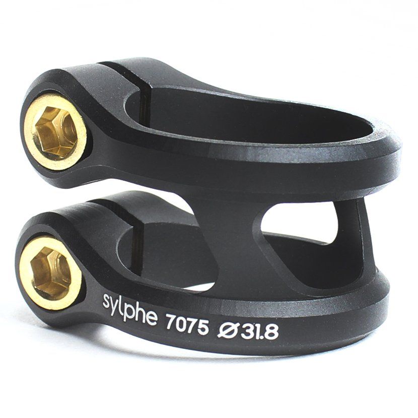Затиск Ethic Sylphe Standard 31.8 Double Clamp (Black)