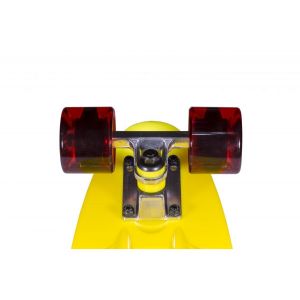 Скейтборд Candy 22'' Yellow/Tr.Red new (жовтий/червоний)