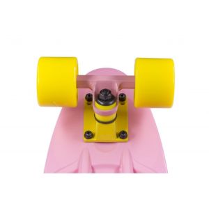 Скейтборд Candy 22'' Pastel Pink/Yellow new (розовый/желтый)