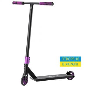 Трюковой самокат AXEL Storm M-size (Black-Purple)