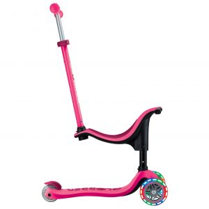 Беговел-самокат Globber GO-UP sporty Lights 4in1 (Purpur Pink)
