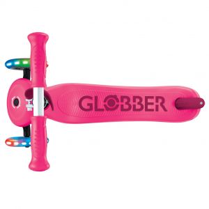 Беговел-самокат Globber GO-UP sporty Lights 4in1 (Purpur Pink)