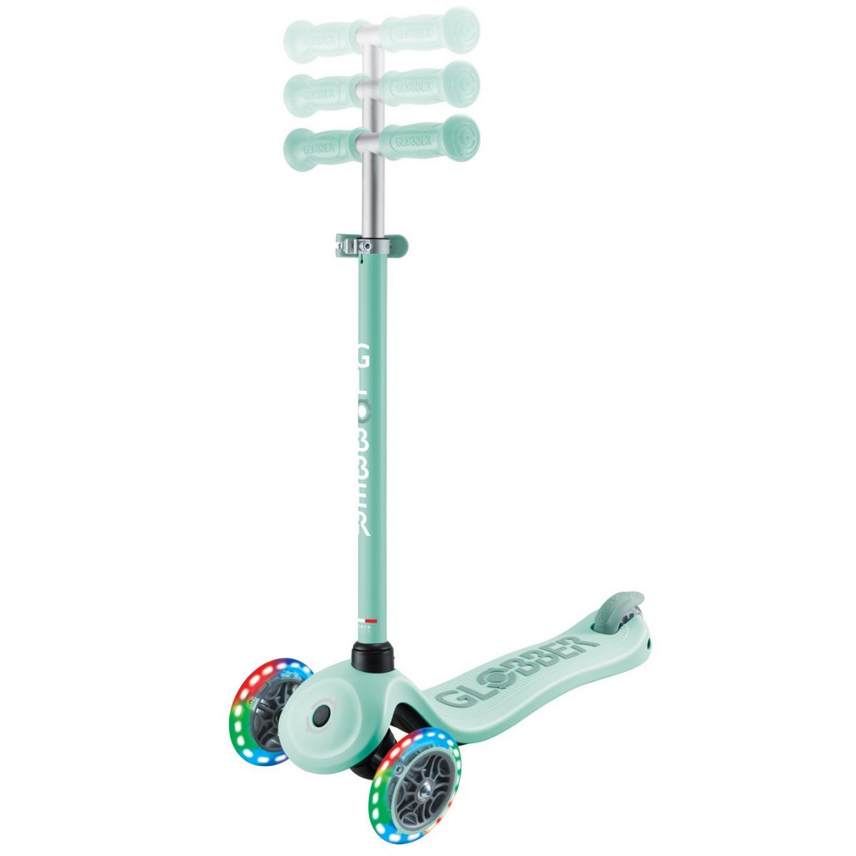 Беговел-самокат Globber GO-UP sporty Lights 4in1 (Mint Pistachio)