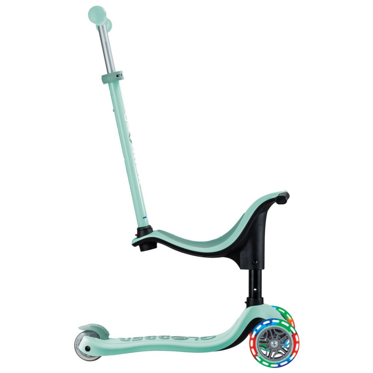 Беговел-самокат Globber GO-UP sporty Lights 4in1 (Mint Pistachio)
