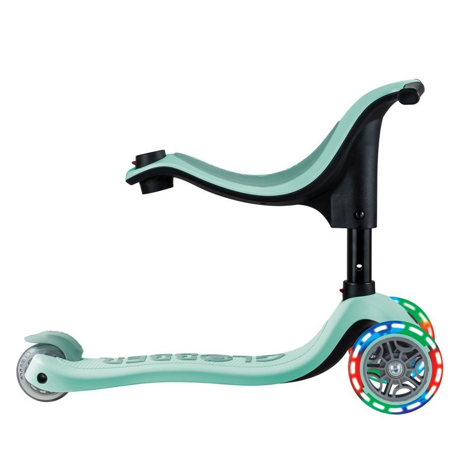Беговел-самокат Globber GO-UP sporty Lights 4in1 (Mint Pistachio)