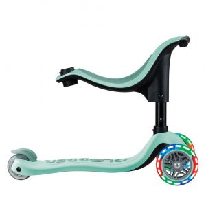 Біговел-самокат Globber GO-UP sporty Lights 4in1 (Mint Pistachio)