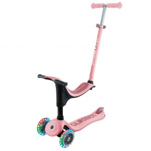 Біговел-самокат Globber GO-UP sporty Lights 4in1 (Pastel Pink new)