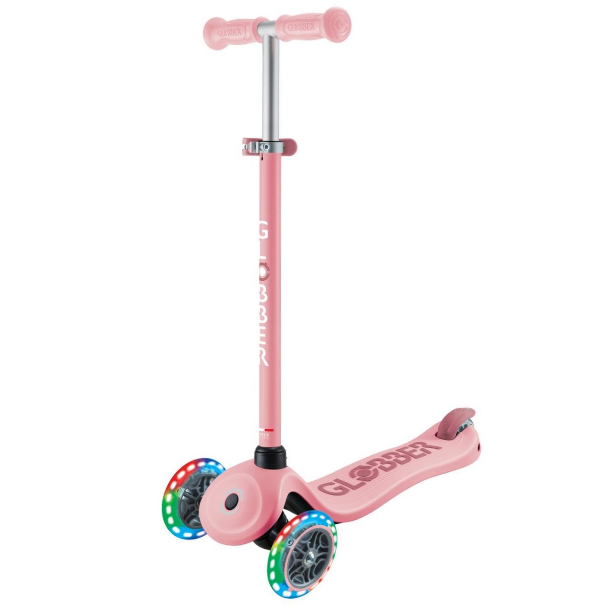 Біговел-самокат Globber GO-UP sporty Lights 4in1 (Pastel Pink new)