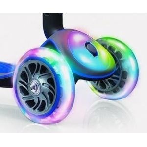 Самокат Globber My Free Fold Up Lights Elite (зелений)