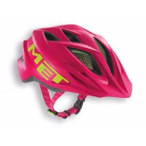 Шлем защитный Met Crackerjack pink/green texture (розовый)