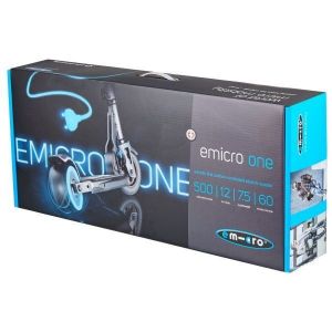 Электросамокат Micro eMicro One (черный)