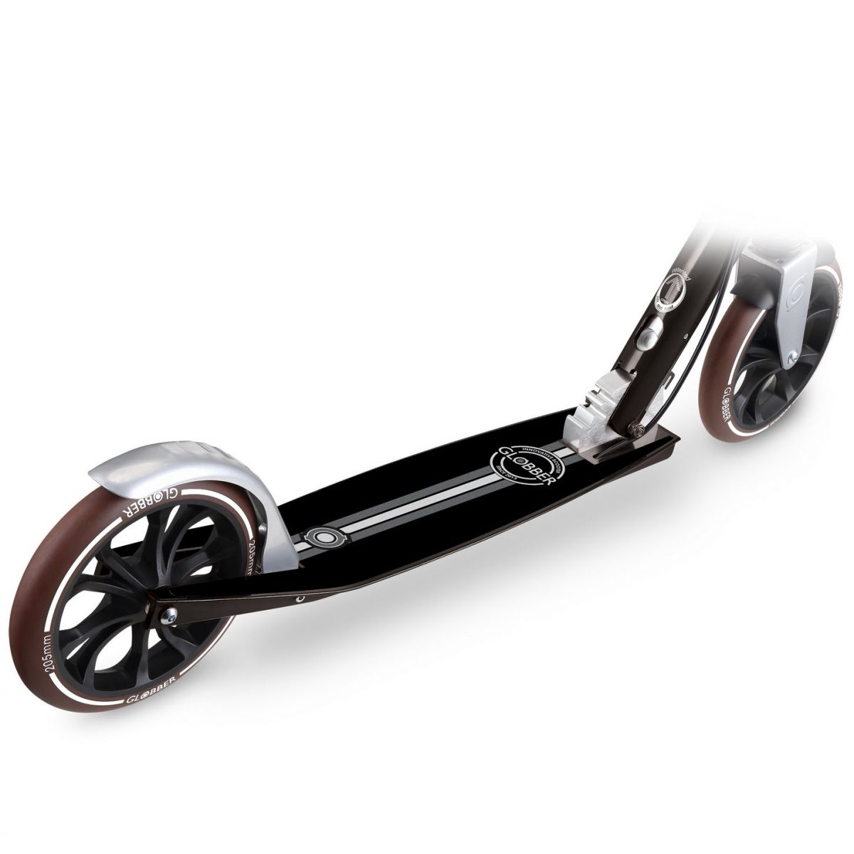 Міський самокат Globber NL 205 Deluxe (чорний)