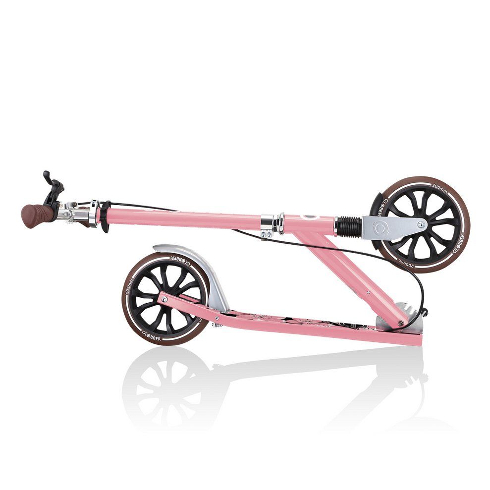 Городской самокат Globber NL 205 Deluxe (пастельно-розовый)