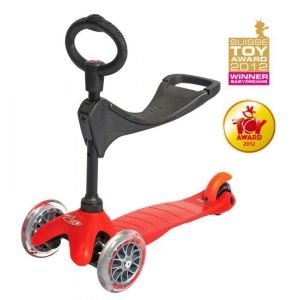 Самокат Mini Micro 3 in 1 Red (красный)