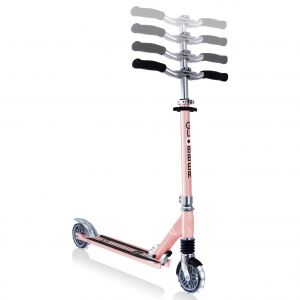 Самокат Globber Flow Element comfort Lights (рожевий)