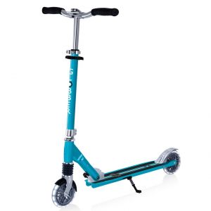 Самокат Globber Flow Element comfort Lights (синий)