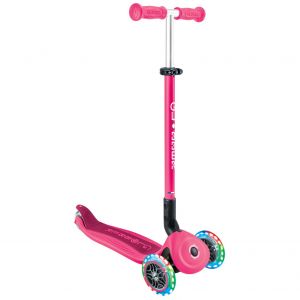 Самокат-велобіг Globber GO-Up Active Lights (Neon Pink)