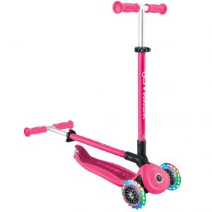 Самокат-велобіг Globber GO-Up Active Lights (Neon Pink)