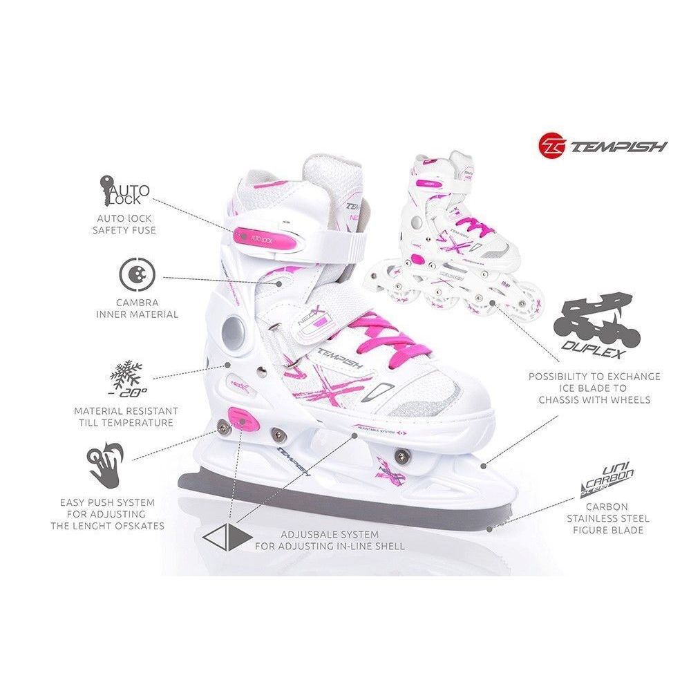 Ролики TEMPISH NEO-X DUO Lady (білий)
