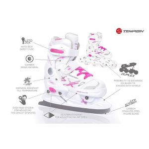 Ролики TEMPISH NEO-X DUO Lady (білий)