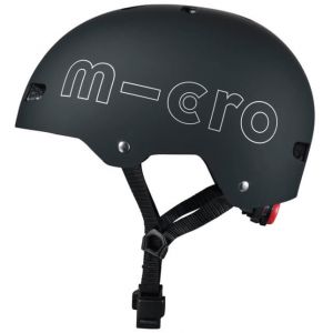 Шлем защитный Micro ABS Black LED