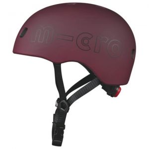 Шлем защитный Micro Autumn Red LED