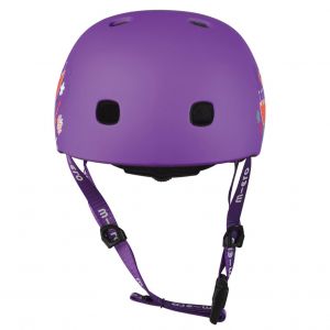 Шолом захисний Micro Floral Purple new LED