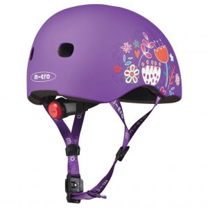 Шолом захисний Micro Floral Purple new LED