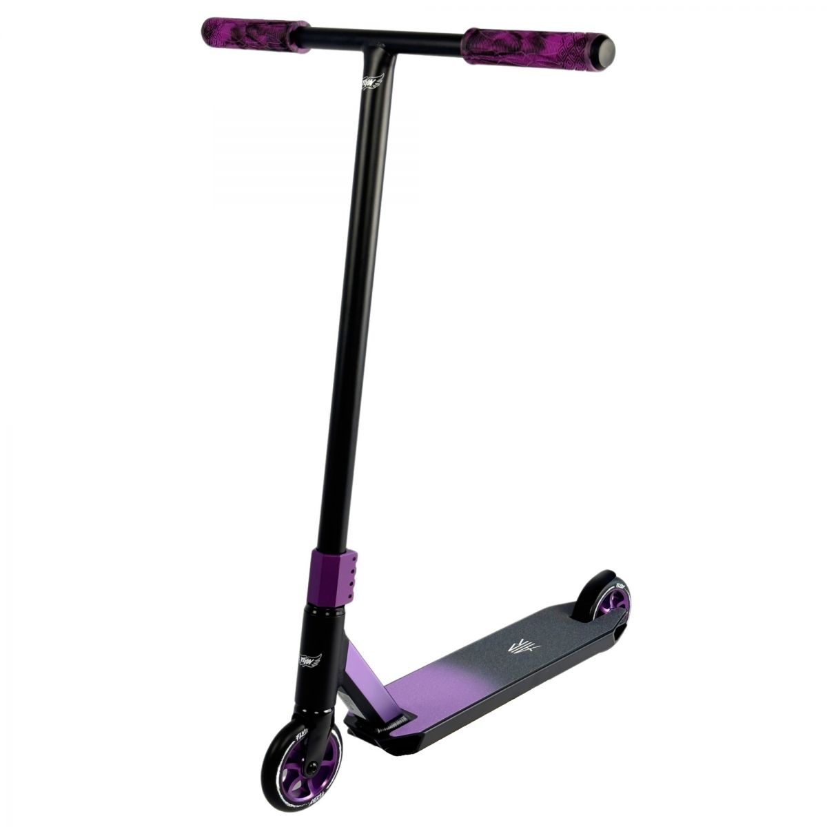 Трюковий самокат Rideoo Flyby Air V2 (Black-purple)