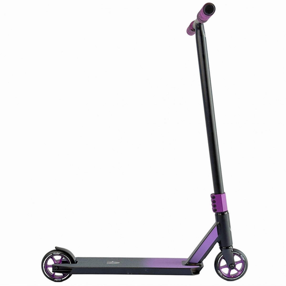Трюковий самокат Rideoo Flyby Air V2 (Black-purple)