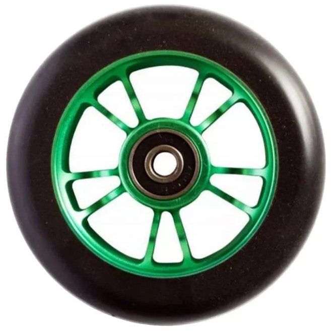 Колесо для трюкового самокату Blunt Wheel 100mm 10 Spokes (green)