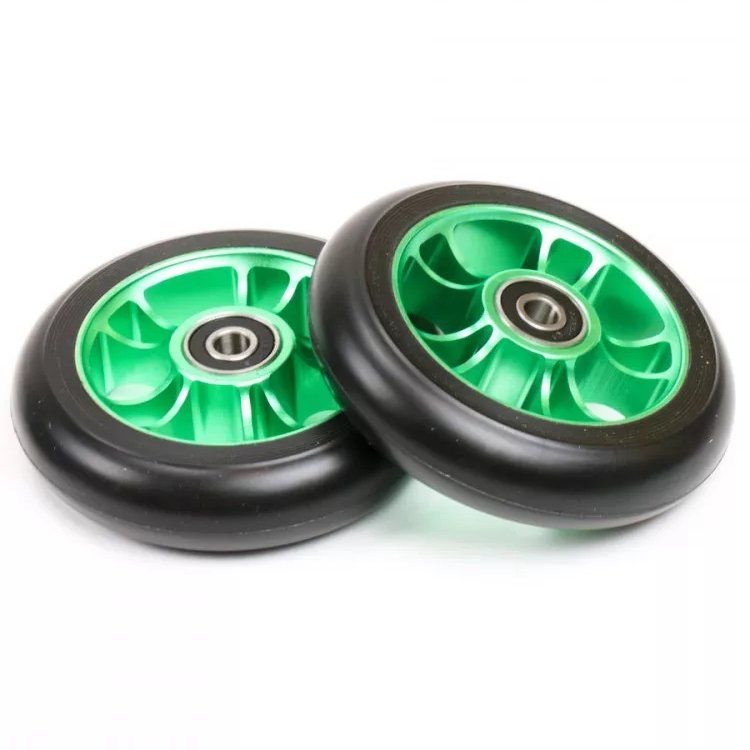 Колесо для трюкового самокату Blunt Wheel 100mm 10 Spokes (green)