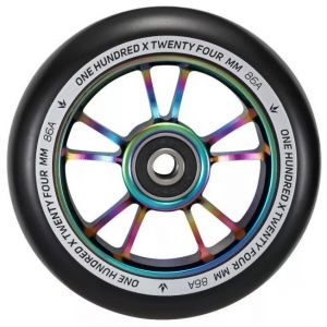 Колесо для трюкового самокату Blunt Wheel 100mm 10 Spokes (oil slick)