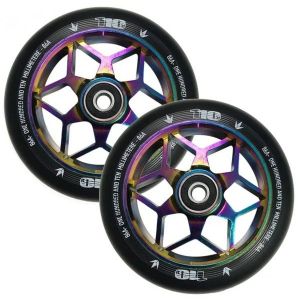 Колесо для трюкового самокату Blunt Wheel 110mm Diamond (oil slick)