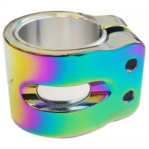 Зажим Blunt Twin Slit HIC-IHC 2 Bolts Pro Scooter Clamp (Oil Slick)
