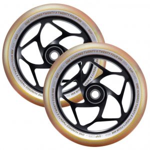 Колесо для трюкового самоката Blunt Tri Bearing 120mm - 30mm Wheel (Black - Gold)