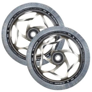 Колесо для трюкового самокату Blunt Tri Bearing 120mm - 30mm Wheel (Chrome - Clear)