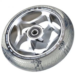 Колесо для трюкового самокату Blunt Tri Bearing 120mm - 30mm Wheel (Chrome - Clear)