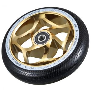 Колесо для трюкового самокату Blunt Tri Bearing 120mm - 30mm Wheel (Gold - Black)